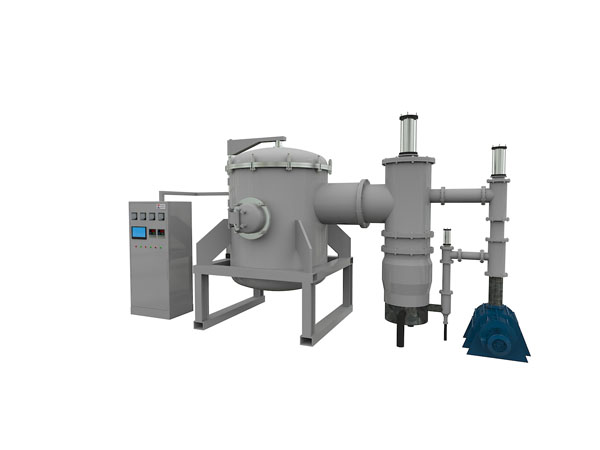 小型立式真空爐（側開門）